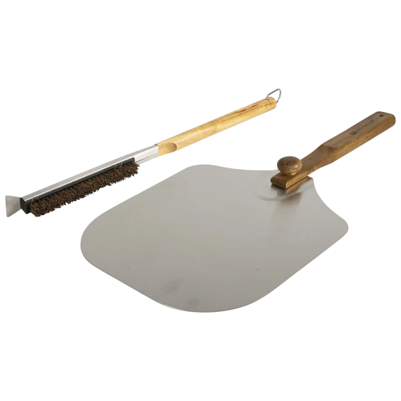 Pizzacraft Peel And Brush Set