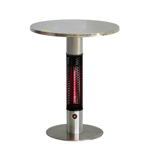 The Heated Outdoor Bistro Table