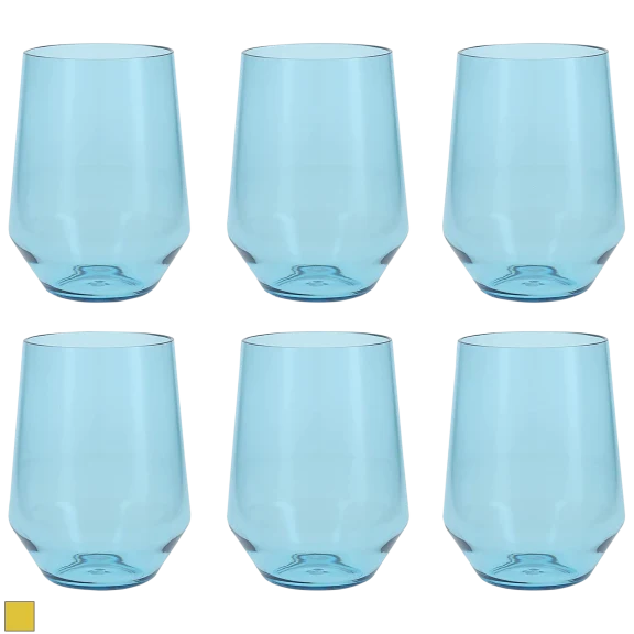 6-Pack: Fortessa Shatter-Resistant Tumbler Glasses