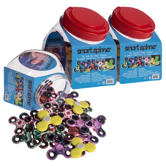 120-Pack: Fidget Spinners