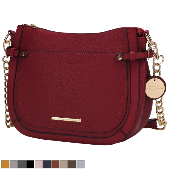 MKF Collection Raelynn Vegan Leather Women’s Shoulder Bag By Mia K.