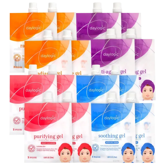 16-Piece: Day Logic Overnight Masque Bundle