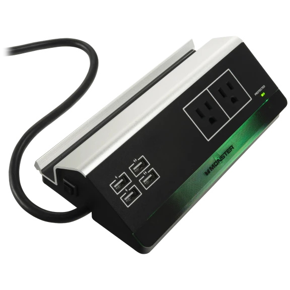 Monster Power 2-Outlet and 4-USB Charging Station