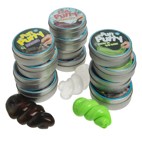 12-Pack: Fun Putty Assorted 1.8oz Tins