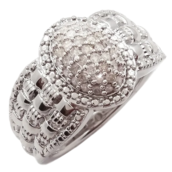 Savvy Cie Celestial .25CT Oval Diamond Ring