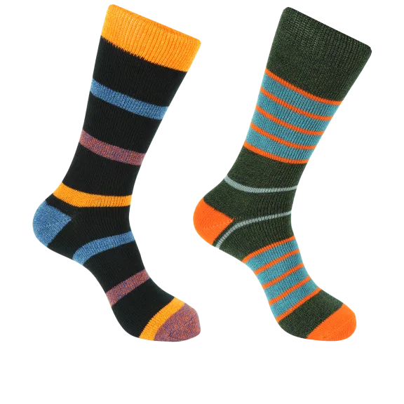 2-Pack: Unsimply Stitched Men's Boot Socks