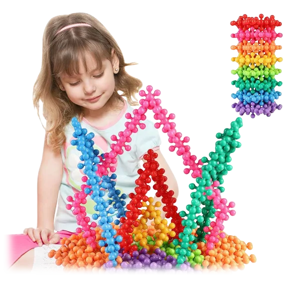 200-Piece: Marquee Innovations STEM 3D Interlocking Building Blocks