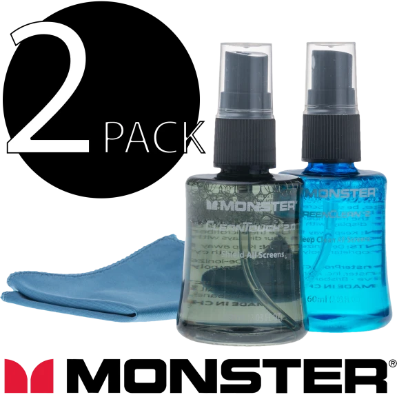 2-PACK of Monster iClean Portable Screen Cleaning Kits