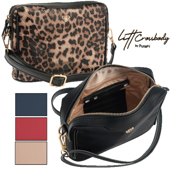 PurseN LittBag LED-Lit Nylon Crossbody