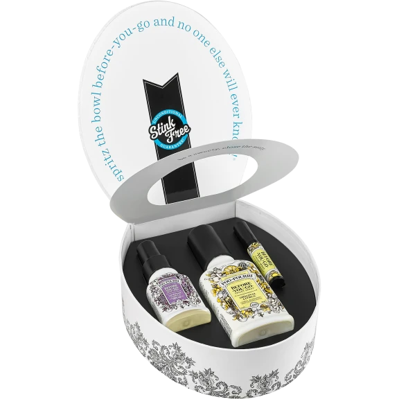 Poo~Pourri Potty Box Gift Set (Original Citrus & Peaches/Berries)