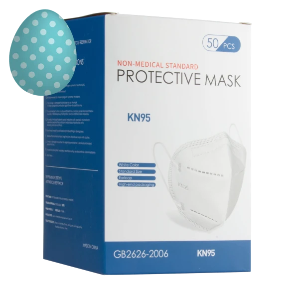 50-Pack: KN95 5-Layer Non-Medical Standard Protective Mask