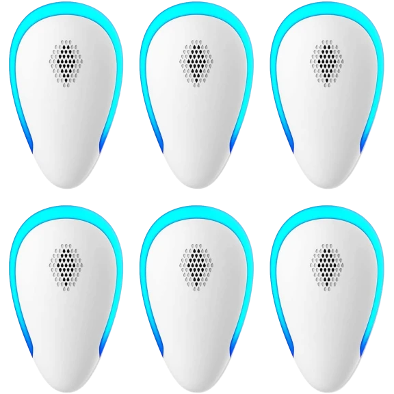 6-Pack: Ultrasonic Pest Repellers