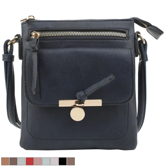 Emperia Flap Pocket Crossbody with 4 Compartments