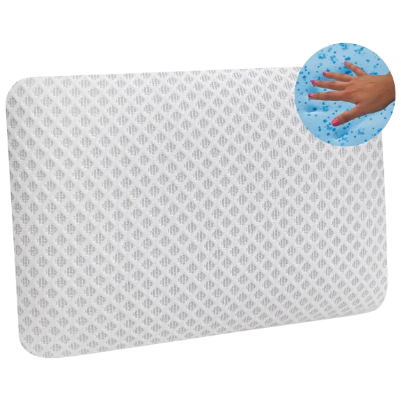 SensorPEDIC Conforming Memory Foam Travel Pillow