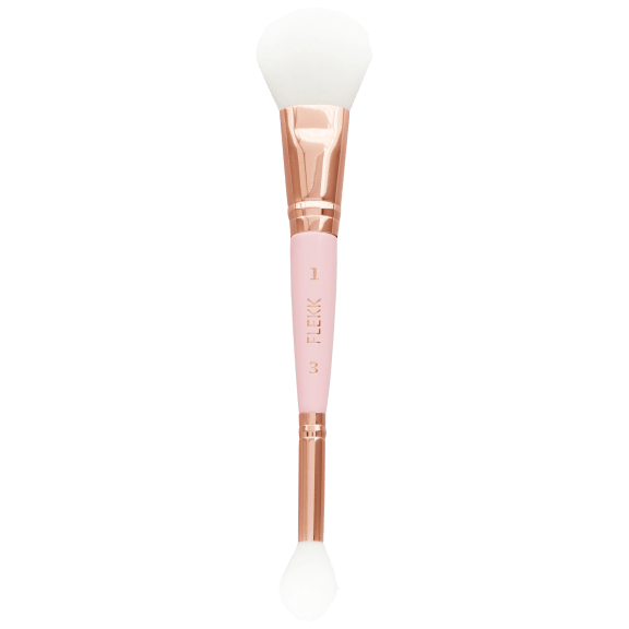 Flekk Cosmetics Quikk 3-Sided Contour Brush