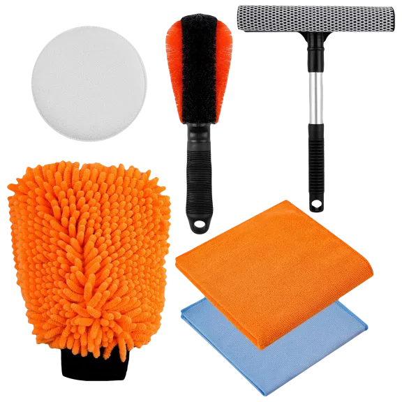 Scrub-It 6-Piece Car Wash Kit