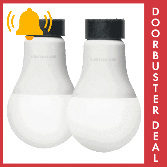 10-Pack: Merkury Innovations Smart WiFi LED Bulbs