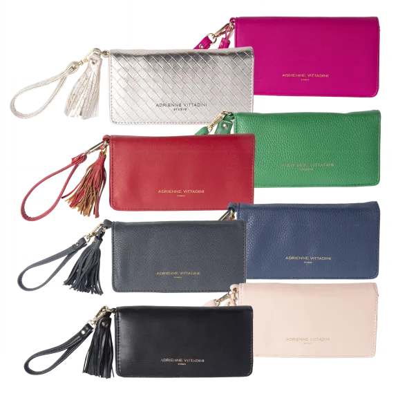 Adrienne Vittadini Charging Wallet with Tassel