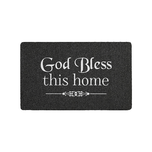 J&V Textiles 18" x 30" Outdoor Rubber Doormat