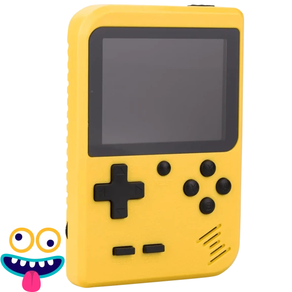 Hakol Handheld Game Console with 400 Pre-Loaded Games