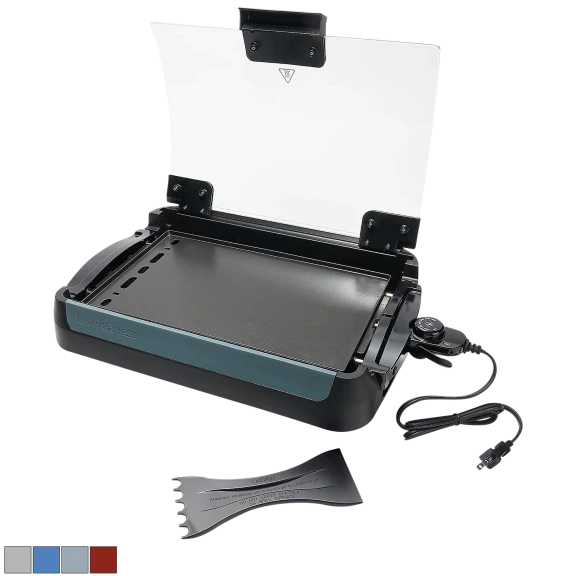 Blue Jean Chef 1800W Indoor Reversible Grill & Griddle with Lid