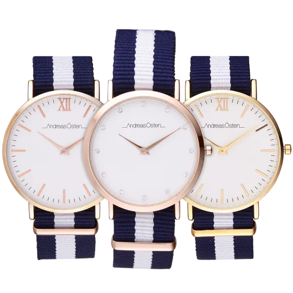 Andreas Osten Somand Nylon Strap Watch