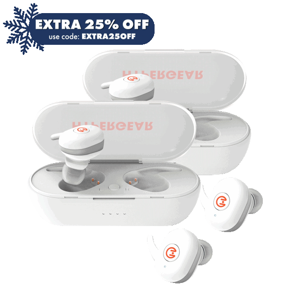 2-Pack: HyperGear True Wireless Earbuds