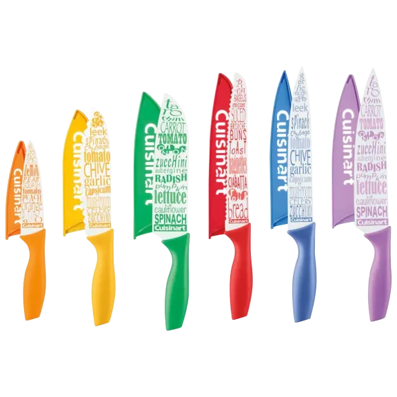 Cuisinart 12 Piece Non-Stick Printed Cutlery Set