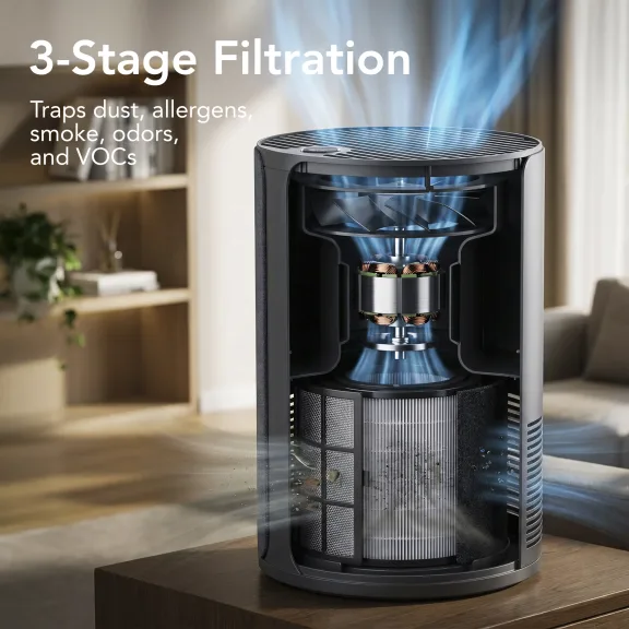 The Intelligent Air Purifier With Aromatherapy
