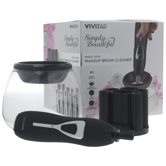 Vivitar Magic Spin Electronic Makeup Brush Cleaner
