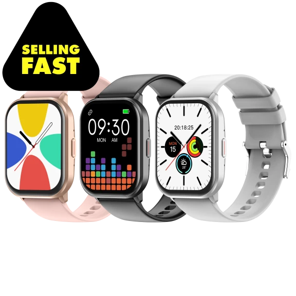 Chrono-Max Bravo 3 Smartwatch with 2.0 Screen