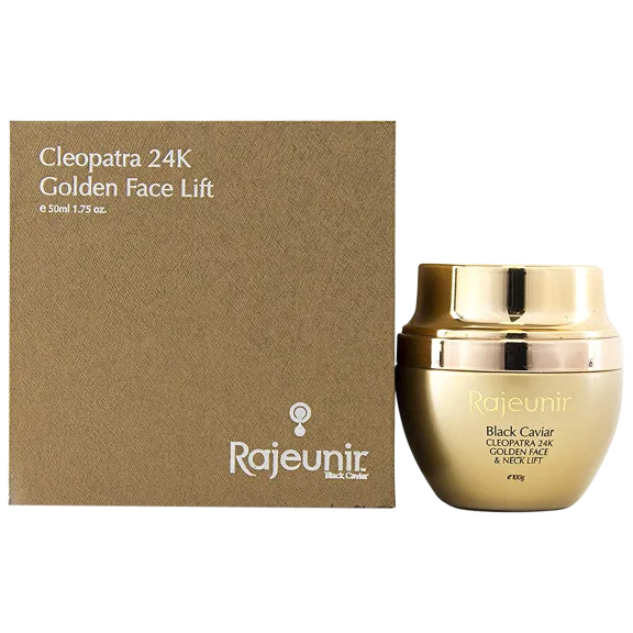 Rajeunir Black Caviar Cleopatra 24K Golden Face & Neck Lift Mask
