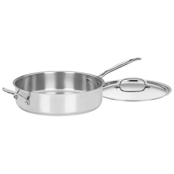 Cuisinart Chef's Classic 5.5-Quart Saute' Pan with Helper Handle