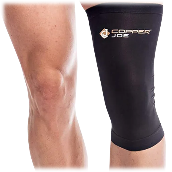 2-Pack: Copper Joe Knee Compression Sleeves Set