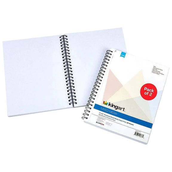 King Art Mixed Media Heavyweight Perforated Paper Pad