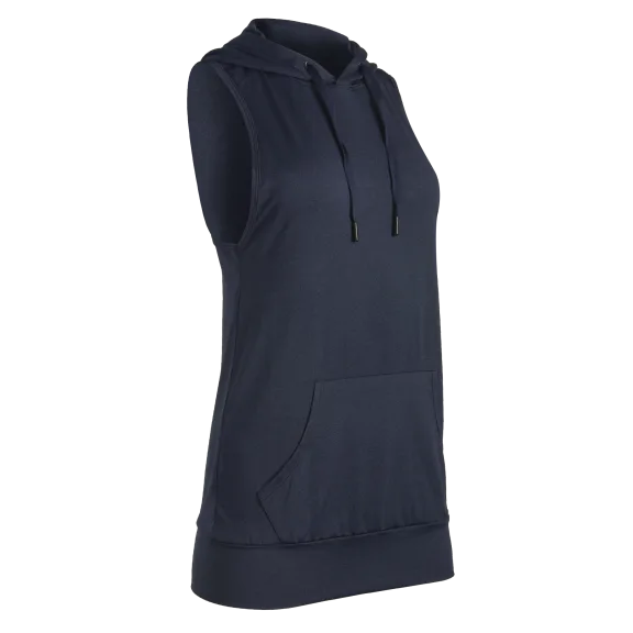 Tahari Zoe Sleeveless Hooded Pull Over