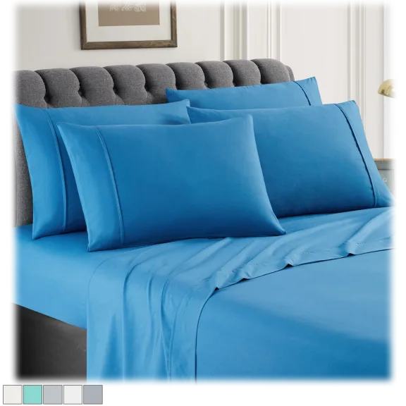 Spirit Linen 6-Piece Ultra Soft Sheet Set