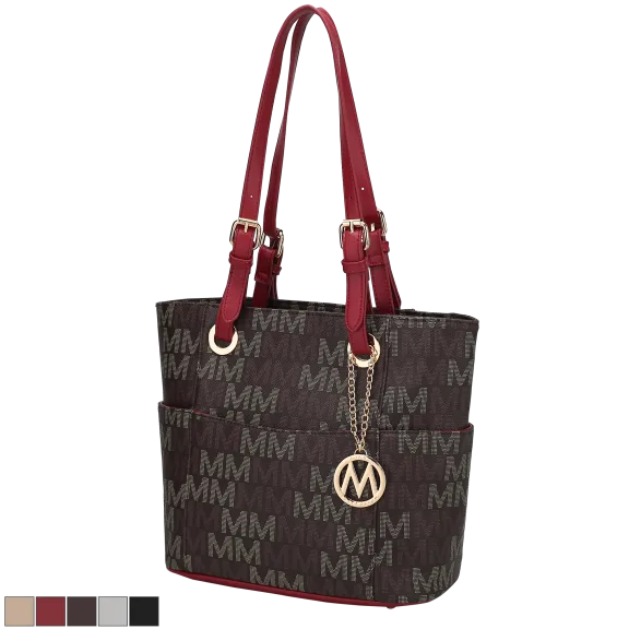 MKF Collection Cavalli M Signature Tote Bag by Mia K.