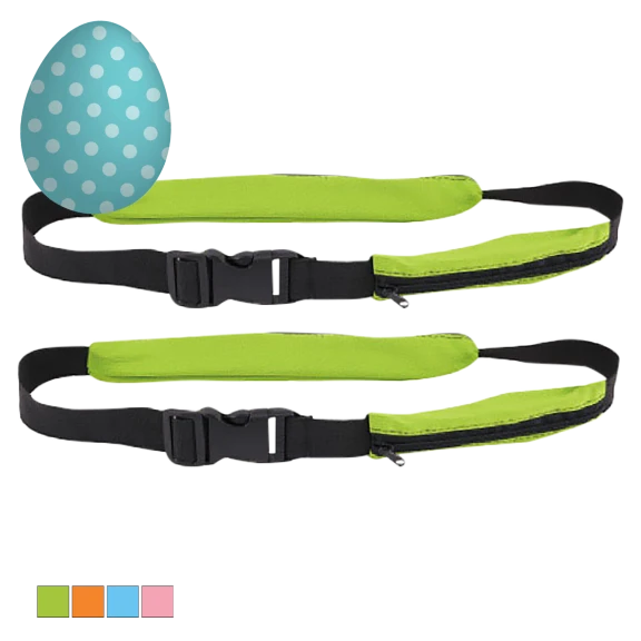 2-Pack: Tekno Smart Belts with 2 Pockets (Assorted Colors)