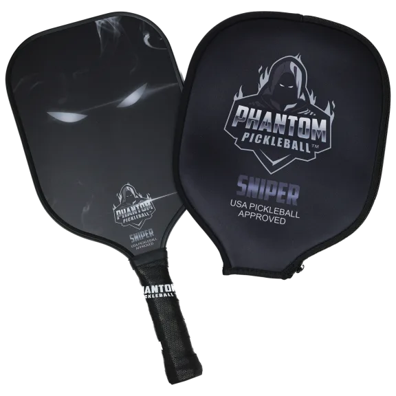 Phantom Sniper Pickleball Pro Paddle With Cover