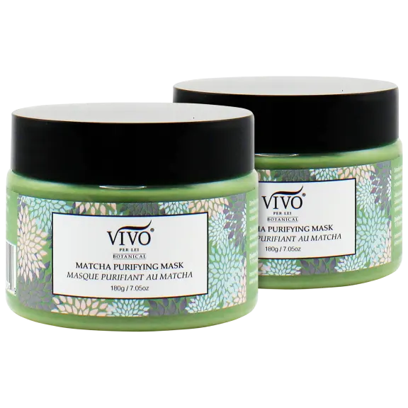 2-Pack: Vivo Per Lei Botanical Matcha Purifying Masks