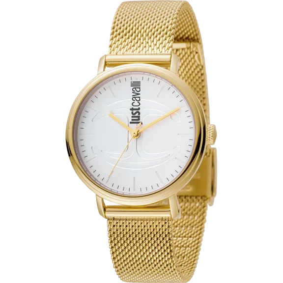 Just Cavalli Women's CFC White Dial Stainless Steel Watch
