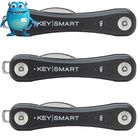 3-Pack: KeySmart Pro with Tile