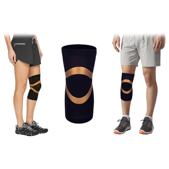 Unisex Copper Compression Knee Sleeve