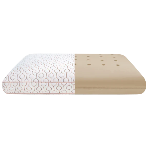 SensorPEDIC Wellness Collection Copper Infused Memory Foam Bed Pillow