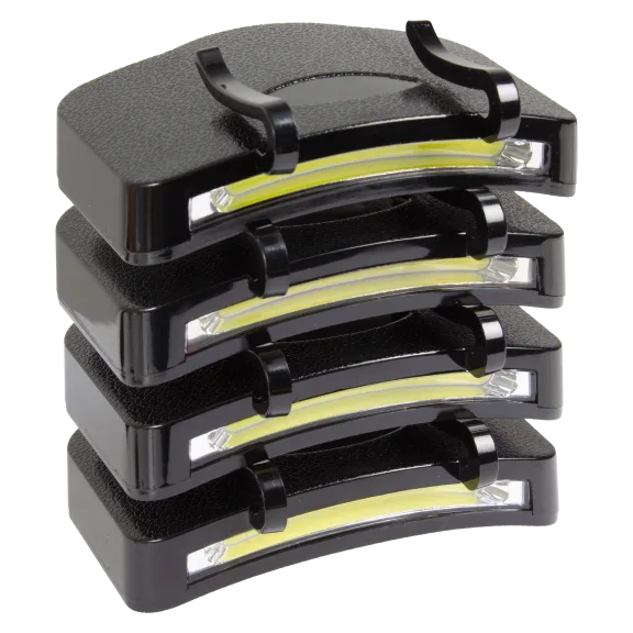 4-Pack: Q-Beam LED Hat Light Clips
