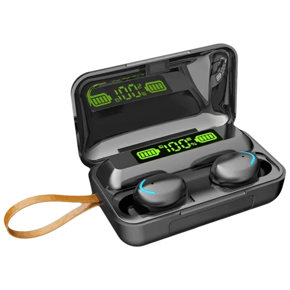 Santana Bembele True Wireless Earbuds with Charging Case and Power Bank