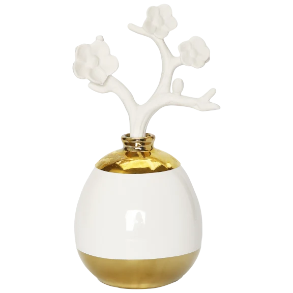 Vivience Round Diffuser with Branched Flower