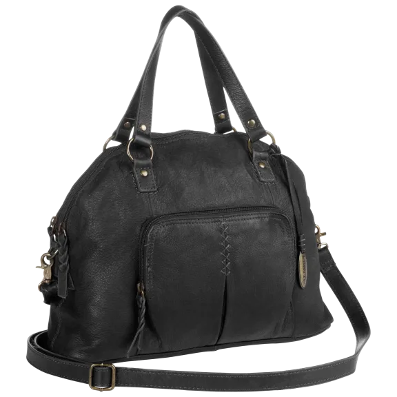 Børn Canterton Satchel Organizer Genuine Leather Handbag