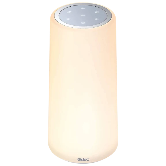 Odec White Baby Sound Machine with Night Light